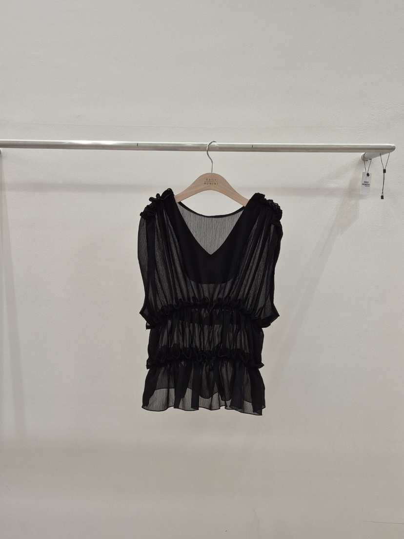 DAILY MOMENT韓國㊣直郵東大門代購女裝新品25春夏吊帶背心DAILY MOMENT吊帶/背心圖色3