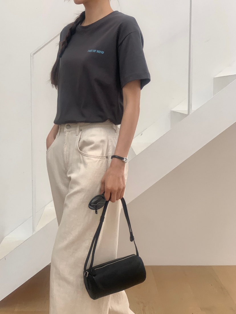 WOOD韓國直郵㊣女裝新品人氣休閑時尚25春夏熱賣推薦休閑褲WOOD休閑褲