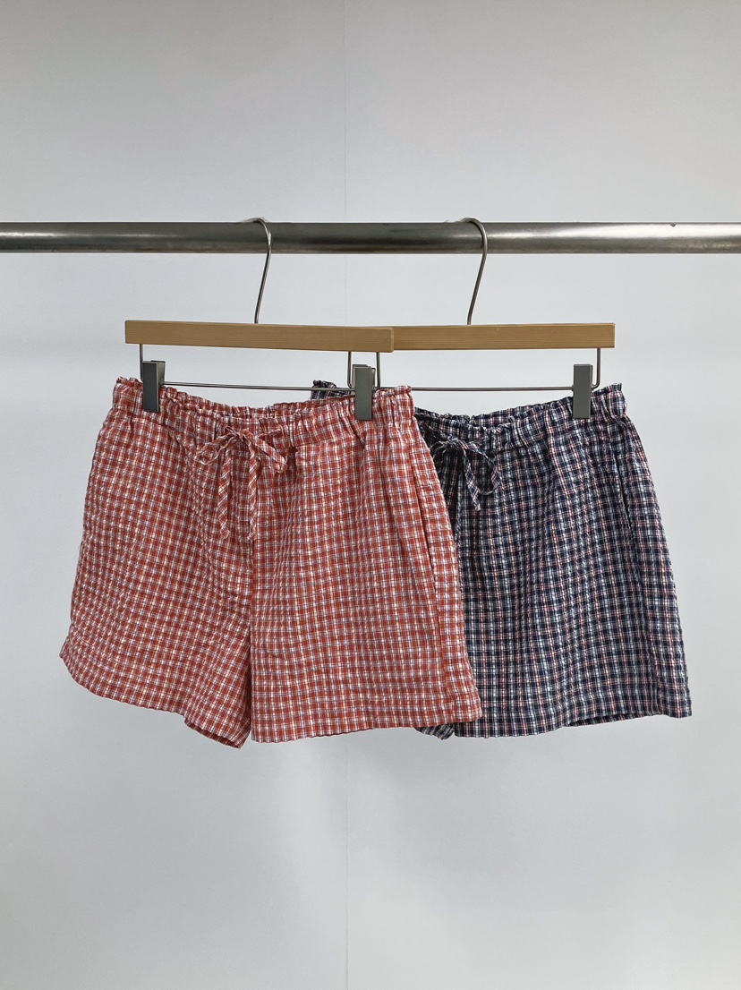 ROMANTICIZE直郵韓國代購㊣女裝新品人氣25春夏熱賣短褲格紋ROMANTICIZE短褲