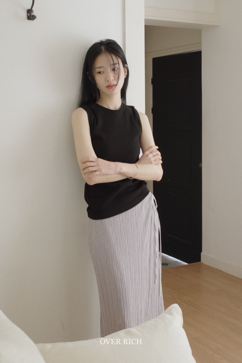 OVER RICH直郵韓國代購㊣女裝新品25春夏時尚人氣熱賣長裙OVER RICH長裙