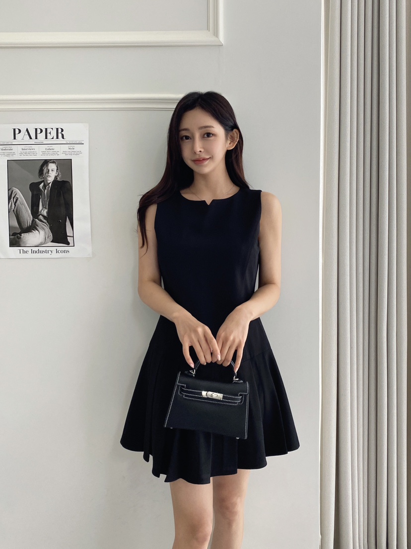 CLOTH韓國直郵㊣女裝新品推薦時尚熱賣休閑25春夏人氣連衣裙CLOTH連衣裙