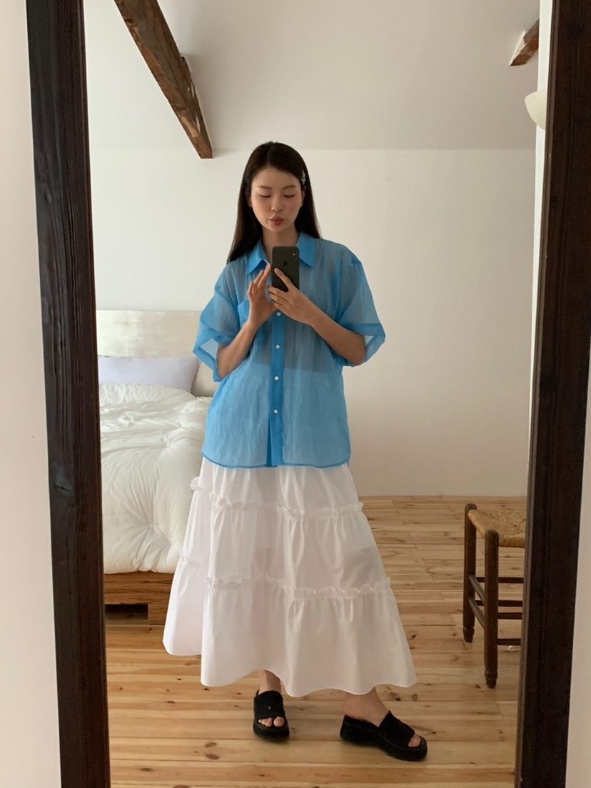 LOVE MY SANTA直郵韓國代購㊣女裝新品推薦熱賣25春夏長裙Santa/LOVE MY SANTA長裙