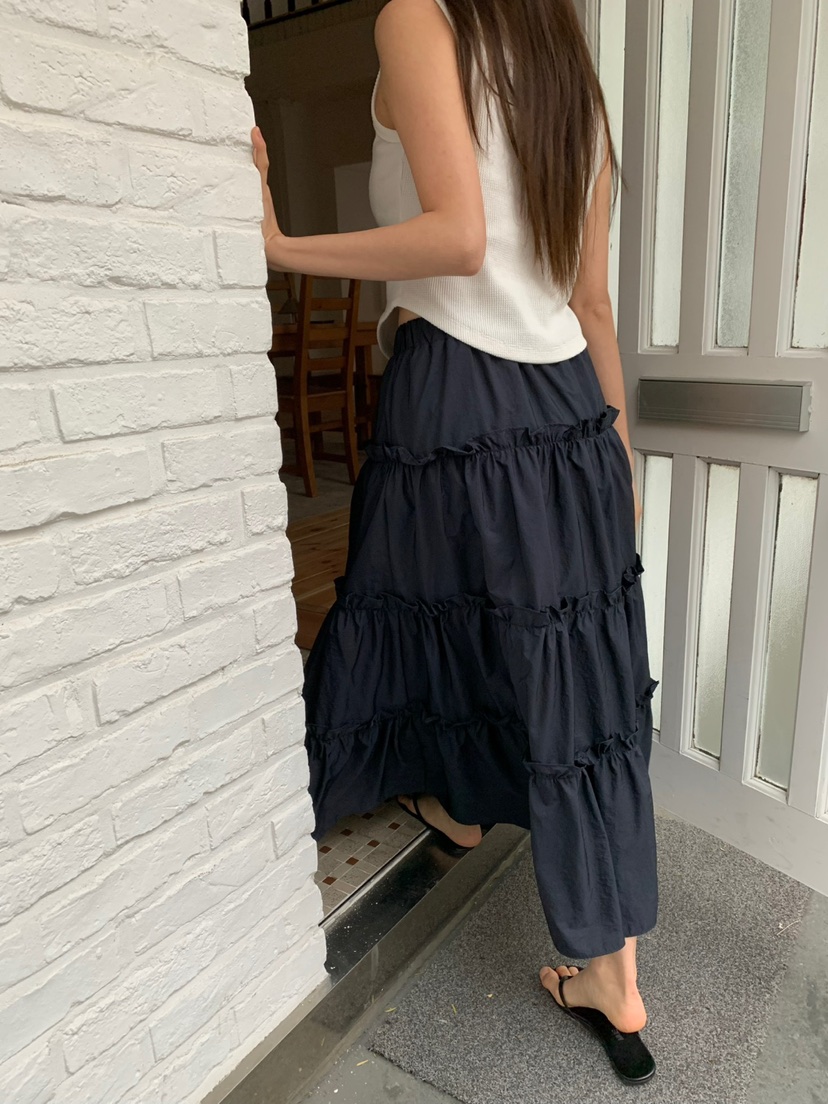 LOVE MY SANTA直郵韓國代購㊣女裝新品推薦熱賣25春夏長裙Santa/LOVE MY SANTA長裙