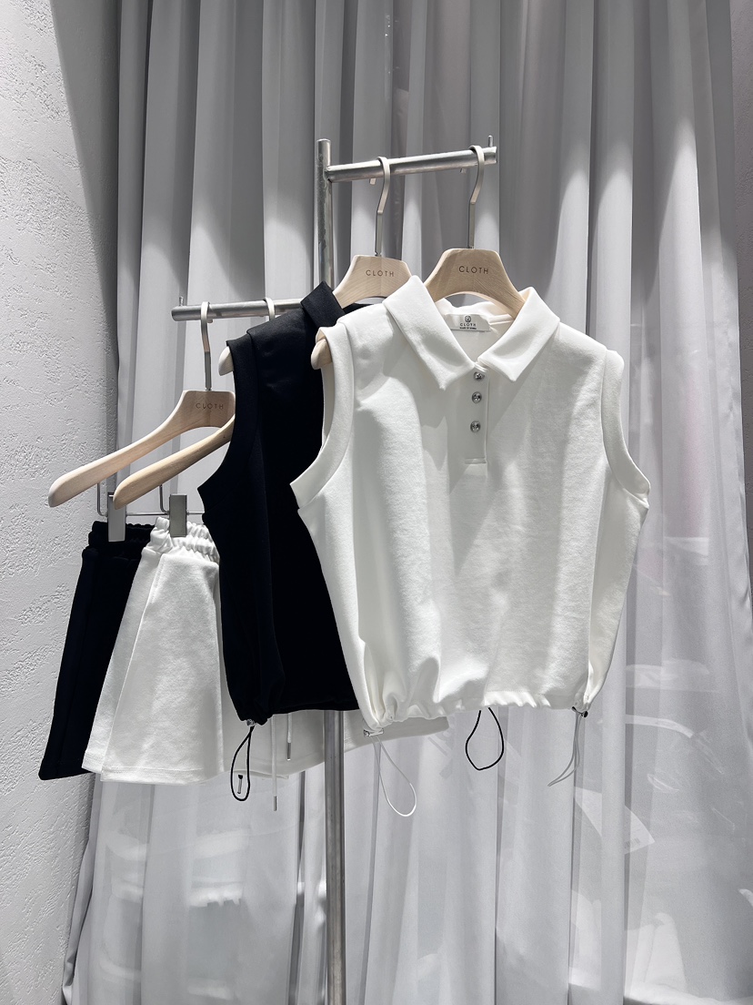 CLOTH韓國直郵㊣女裝新品25春夏推薦熱賣時尚人氣套裝兩件套CLOTH套裝