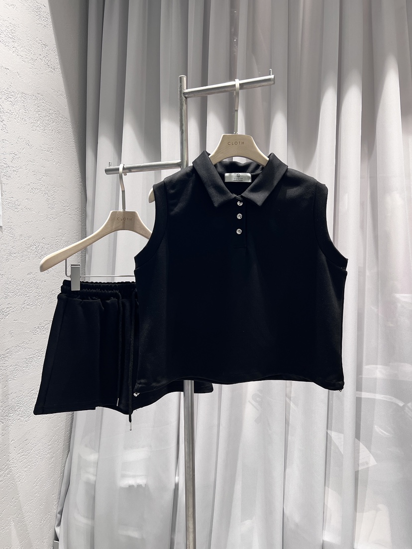 CLOTH韓國直郵㊣女裝新品25春夏推薦熱賣時尚人氣套裝兩件套CLOTH套裝圖色2