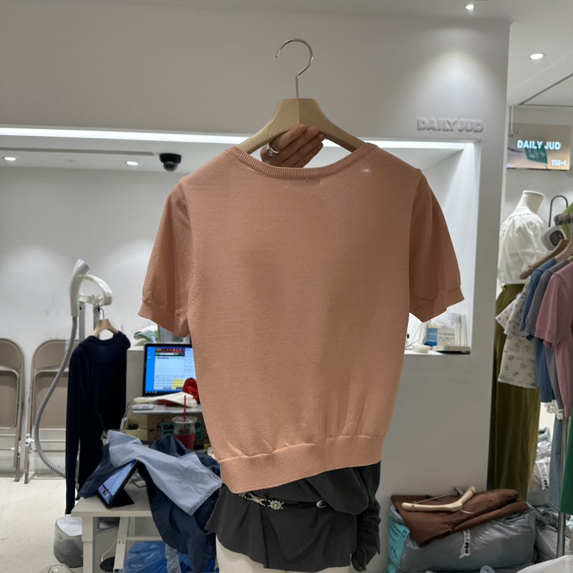 DAILYJUD直郵韓國代購㊣女裝新品25春夏時尚人氣推薦針織衫DAILY JUD針織衫