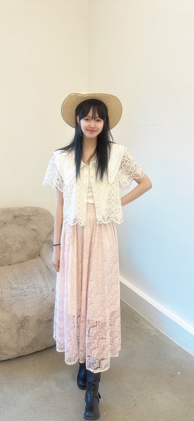 YARD韓國直郵㊣女裝新品熱賣休閑人氣推薦時尚25春夏長裙YARD長裙