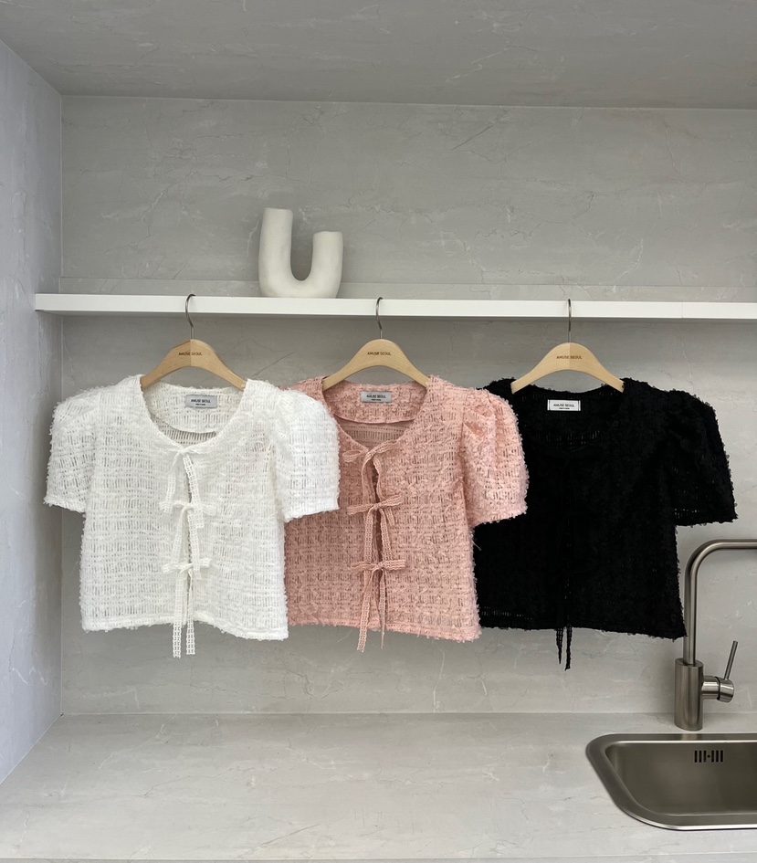 AMUSE SEOUL韓國㊣直郵東大門代購女裝新品時尚25春夏針織衫AMUSE SEOUL針織衫