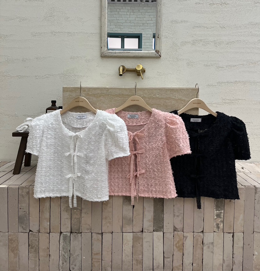 AMUSE SEOUL韓國㊣直郵東大門代購女裝新品時尚25春夏針織衫AMUSE SEOUL針織衫
