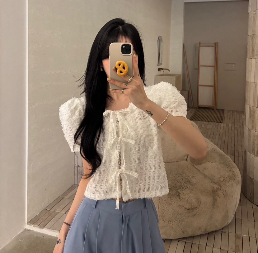 AMUSE SEOUL韓國㊣直郵東大門代購女裝新品時尚25春夏針織衫AMUSE SEOUL針織衫