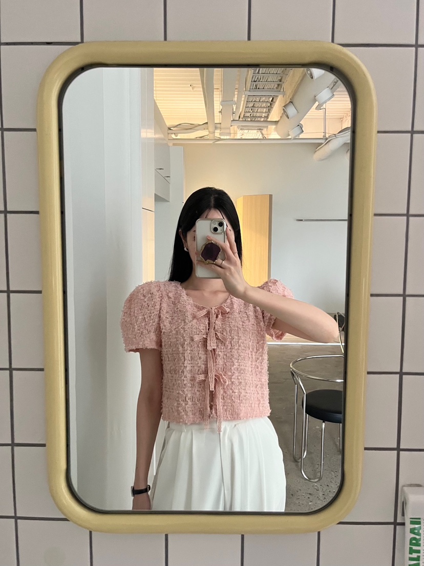 AMUSE SEOUL韓國㊣直郵東大門代購女裝新品時尚25春夏針織衫AMUSE SEOUL針織衫