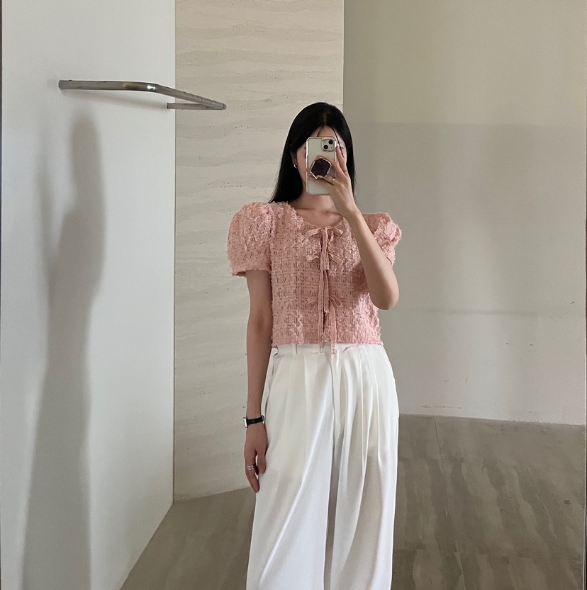 AMUSE SEOUL韓國㊣直郵東大門代購女裝新品時尚25春夏針織衫AMUSE SEOUL針織衫
