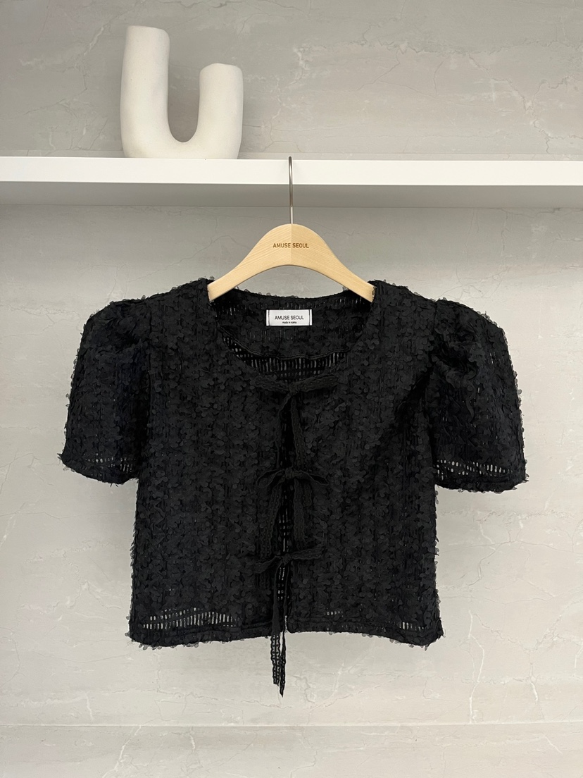 AMUSE SEOUL韓國㊣直郵東大門代購女裝新品時尚25春夏針織衫AMUSE SEOUL針織衫圖色3