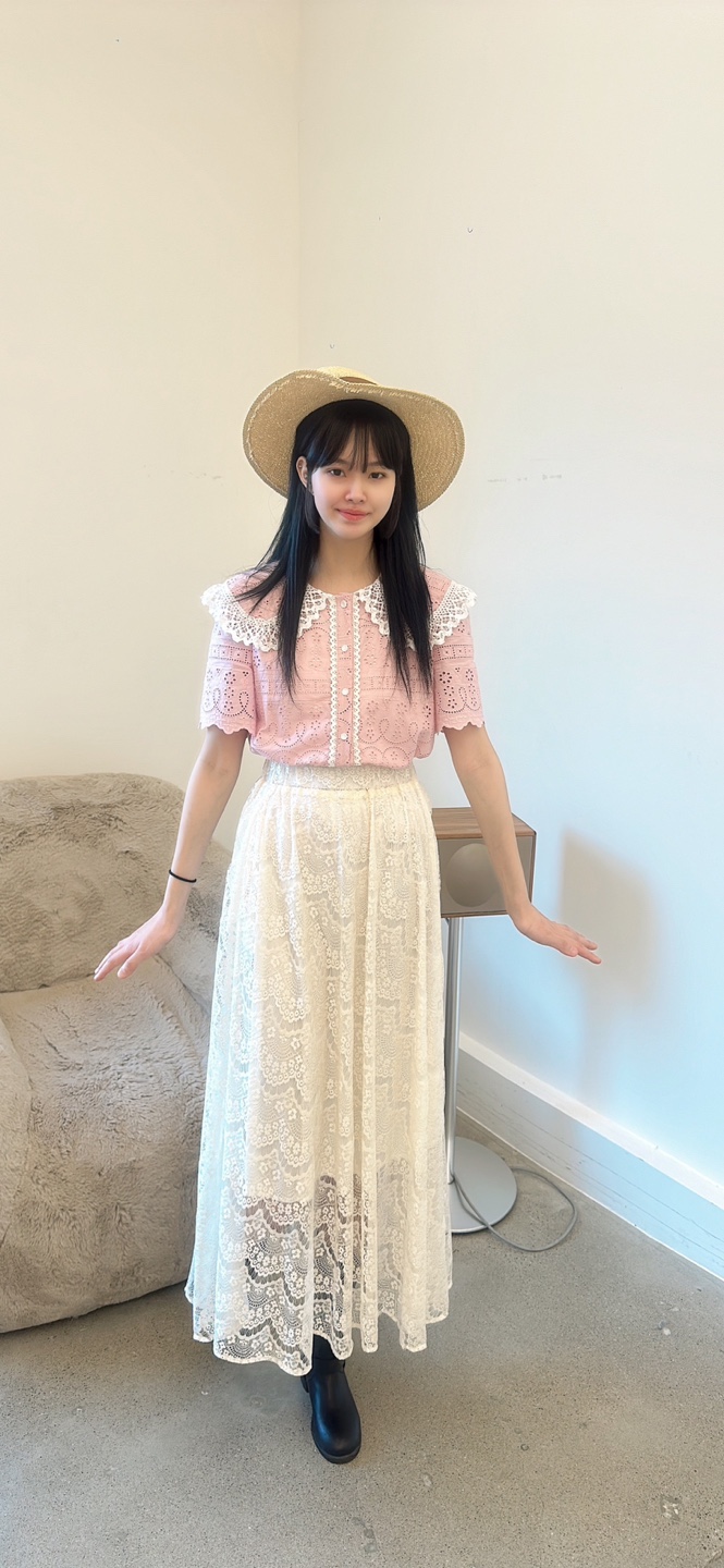 YARD直郵韓國代購㊣女裝新款時尚休閑熱賣推薦人氣襯衫蕾絲衫YARD襯衫/蕾絲衫