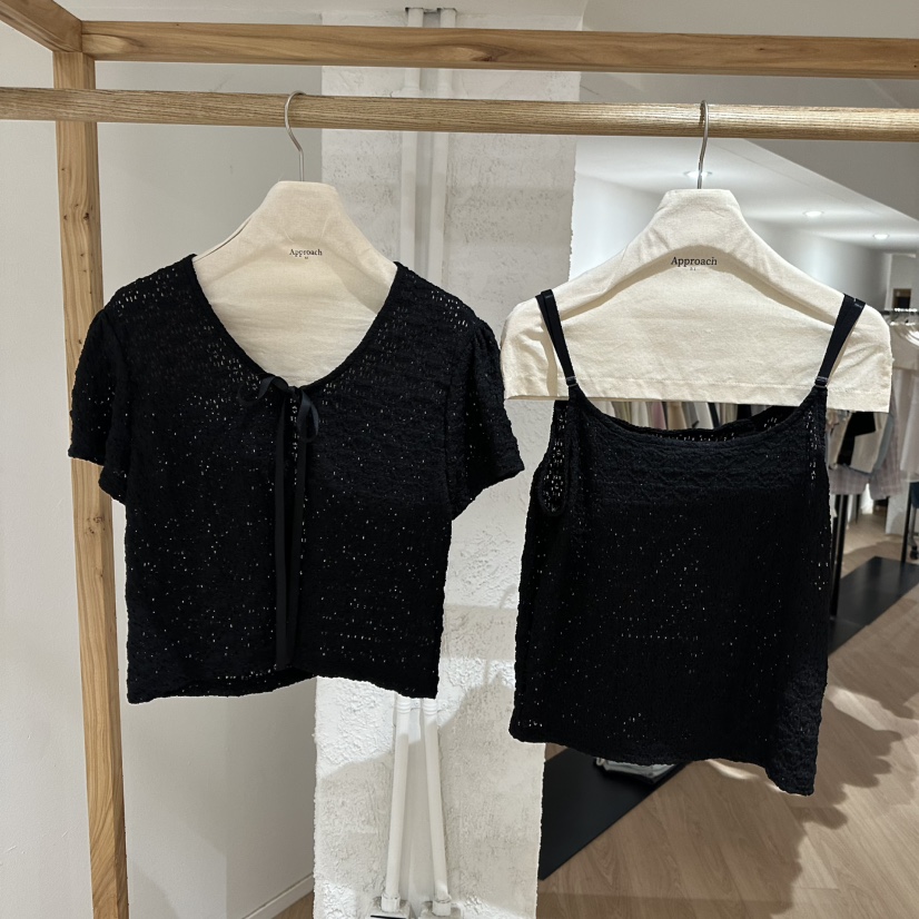 APPROACH0.1韓國直郵㊣東大門實拍女裝新品25春夏套裝兩件套套裝APPROACH0.1套裝圖色2