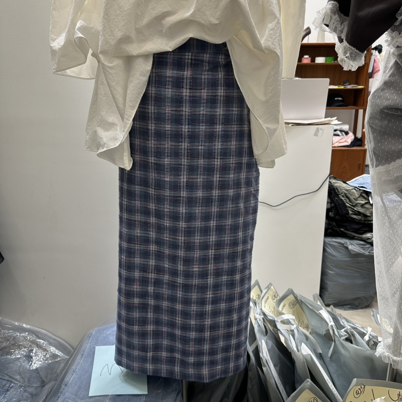 INTHEEND韓國直郵㊣女裝新款熱賣休閑推薦25春夏時尚長裙綁帶INTHEEND長裙