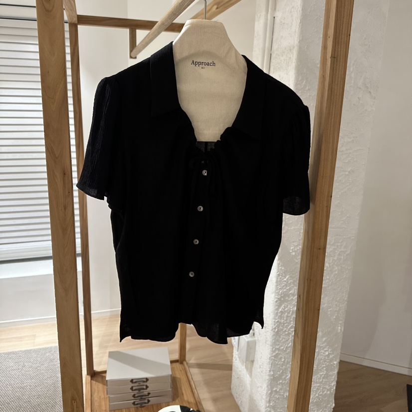 APPROACH0.1韓國直郵㊣女裝新品推薦25春夏休閑襯衫蕾絲衫APPROACH0.1襯衫/蕾絲衫圖色3