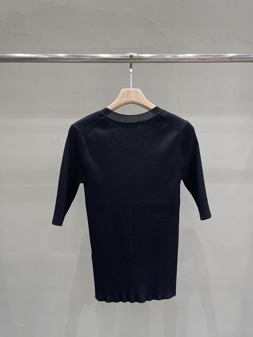 THE MUI韓國直郵㊣東大門實拍女裝新品休閑25春夏推薦針織衫Mu:i-A針織衫