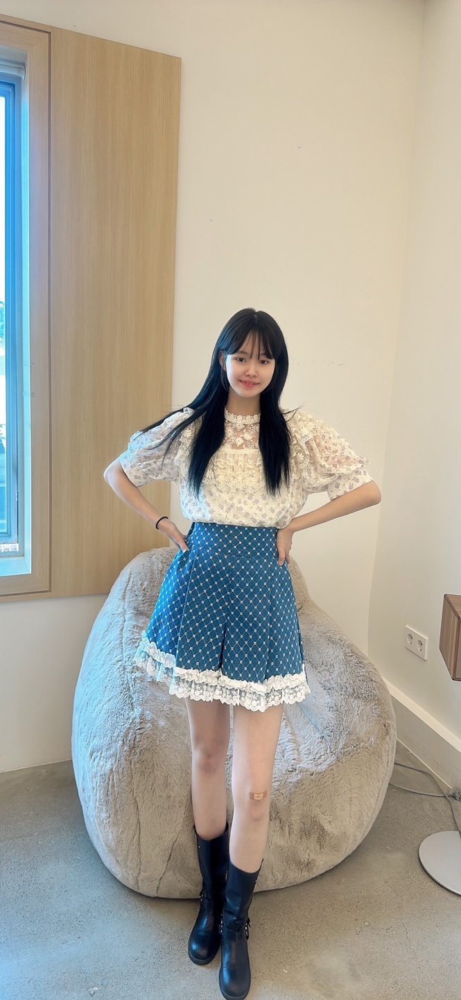 YARD直郵韓國代購㊣女裝新款推薦休閑人氣襯衫蕾絲衫荷葉邊YARD襯衫/蕾絲衫