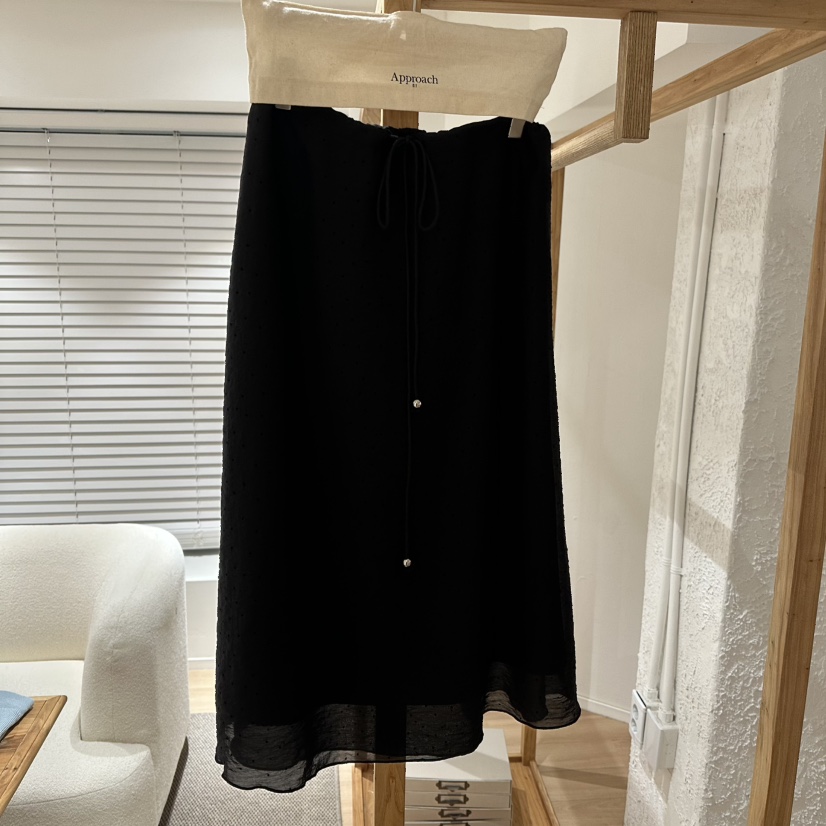 APPROACH0.1直郵韓國代購㊣女裝新品時尚25春夏休閑人氣長裙APPROACH0.1長裙圖色2
