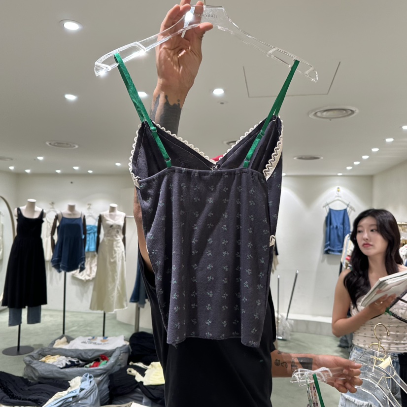 JERRY HALL-P韓國直郵㊣東大門實拍女裝新品人氣吊帶背心JERRY HALL吊帶/背心