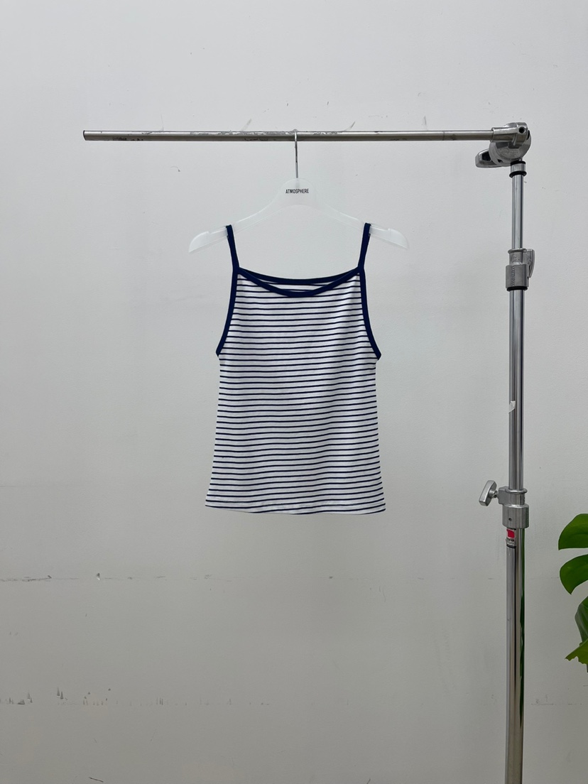 ATMOSPHERE直郵韓國代購㊣女裝新品25春夏推薦人氣吊帶背心ATMOSPHERE/BLING吊帶/背心圖色2