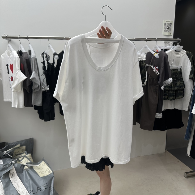 INTHEEND韓國直郵㊣女裝新品人氣休閑熱賣25春夏推薦時尚T恤INTHEENDT恤