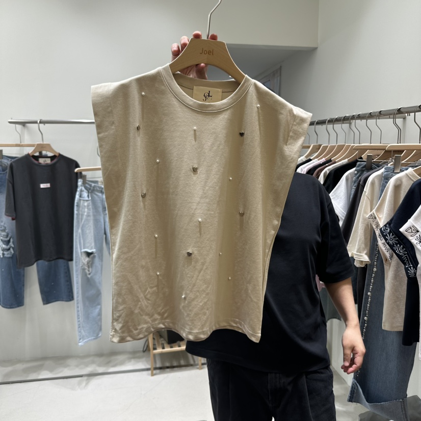 JOEL韓國㊣直郵東大門代購女裝新品人氣推薦時尚熱賣吊帶背心JOEL吊帶/背心圖色2