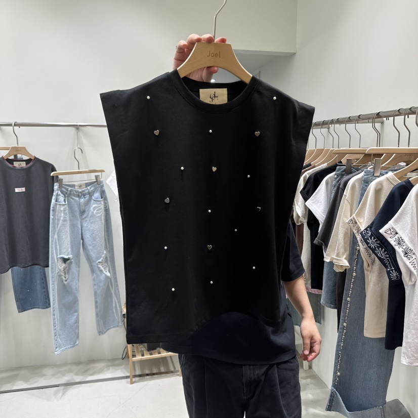 JOEL韓國㊣直郵東大門代購女裝新品人氣推薦時尚熱賣吊帶背心JOEL吊帶/背心圖色3