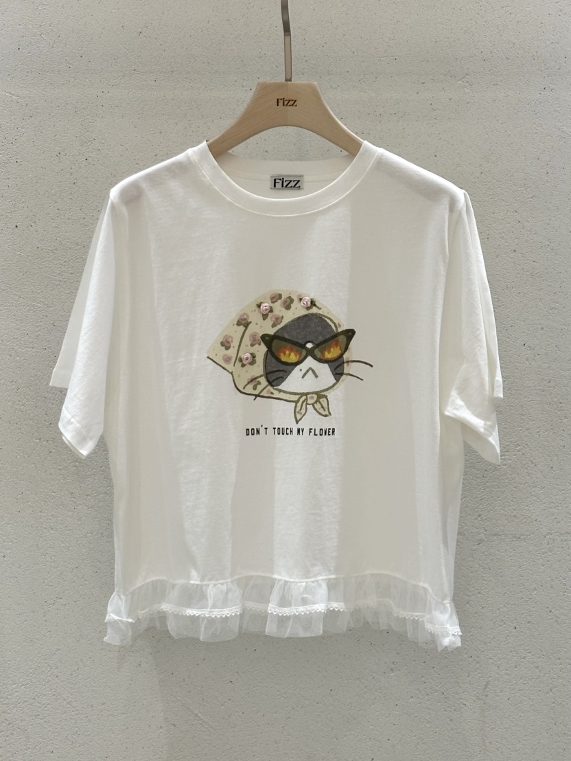 FIZZ韓國直郵㊣女裝新品休閑推薦25春夏熱賣時尚人氣T恤FIZZT恤