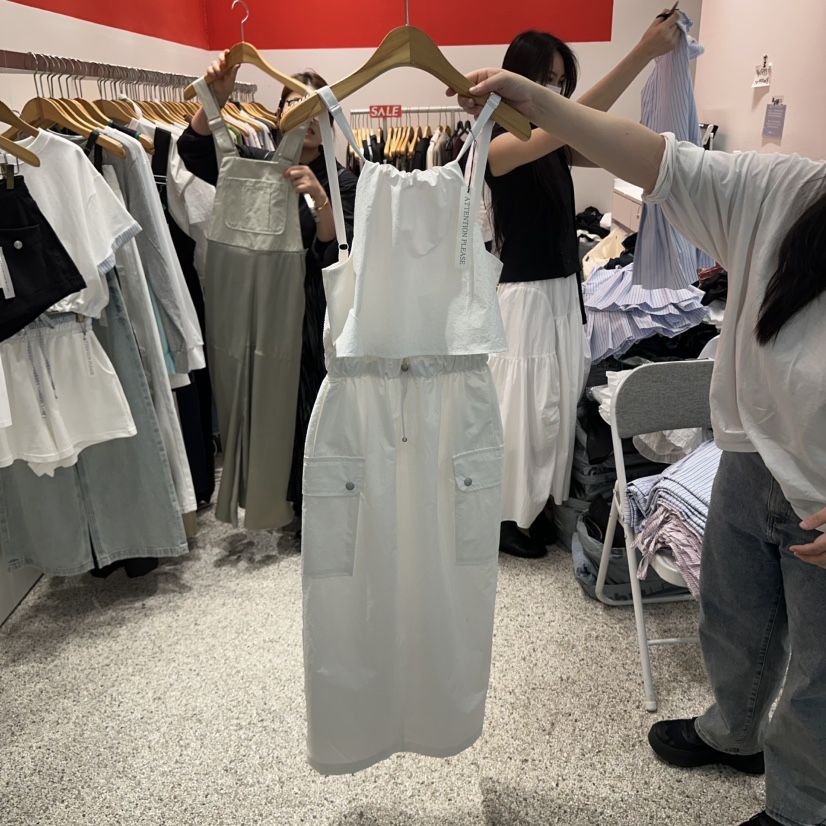 ATPZ直郵韓國代購㊣女裝新款人氣時尚25春夏推薦熱賣連衣裙ATTENTION PLEAES連衣裙