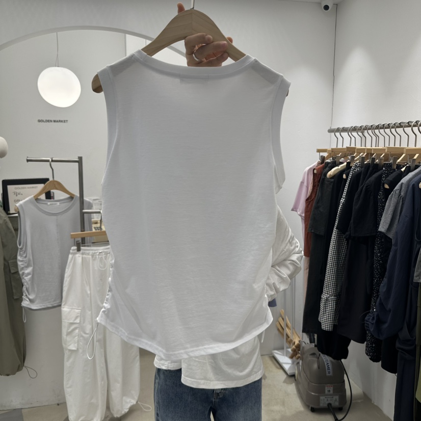GOLDEN MARKET韓國直郵㊣女裝新款時尚休閑推薦熱賣吊帶背心GOLDEN MARKET吊帶/背心