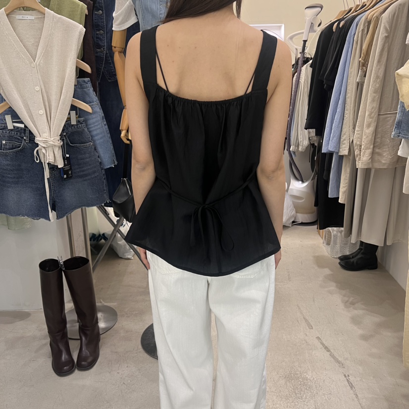 PHILO韓國直郵㊣女裝新品推薦25春夏休閑熱賣時尚人氣吊帶背心PHILO吊帶/背心