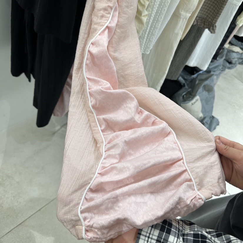 ANDE韓國㊣直郵東大門代購女裝新款熱賣時尚25春夏人氣休閑褲ANDE休閑褲