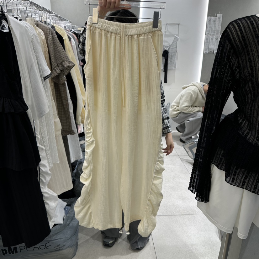 ANDE韓國㊣直郵東大門代購女裝新款熱賣時尚25春夏人氣休閑褲ANDE休閑褲圖色4