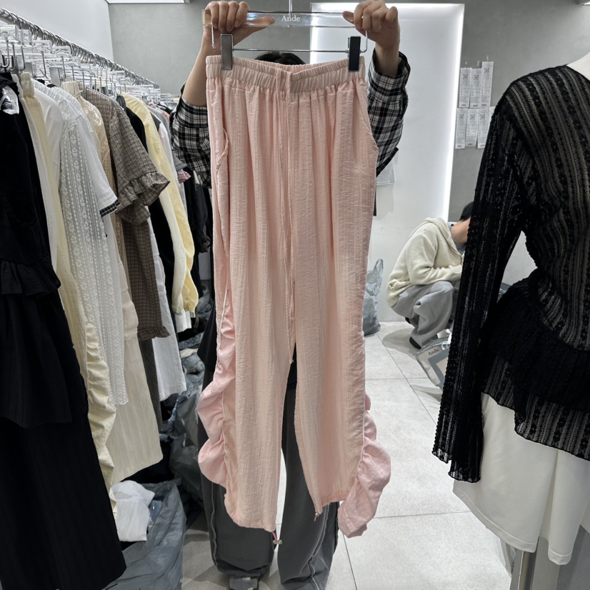 ANDE韓國㊣直郵東大門代購女裝新款熱賣時尚25春夏人氣休閑褲ANDE休閑褲圖色5