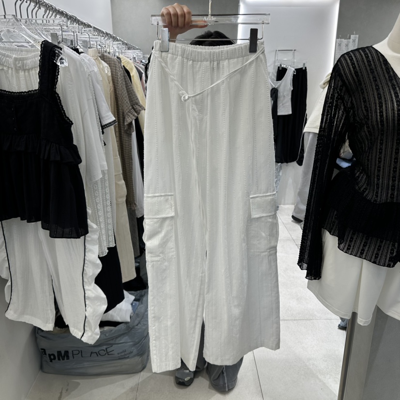 ANDE韓國直郵㊣女裝新品人氣25春夏熱賣推薦休閑時尚休閑褲ANDE休閑褲圖色2