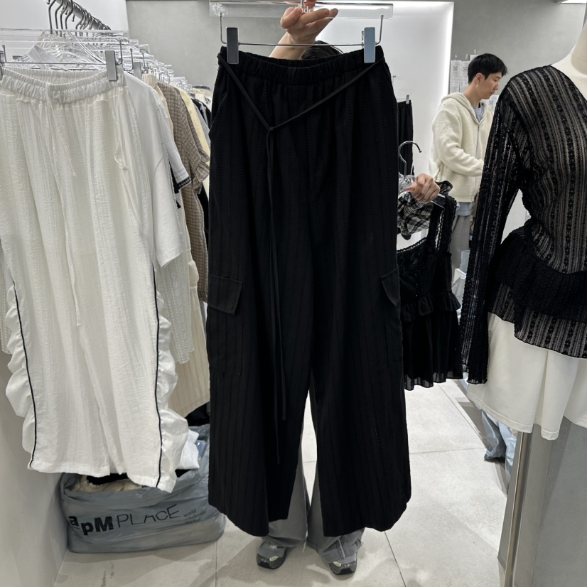 ANDE韓國直郵㊣女裝新品人氣25春夏熱賣推薦休閑時尚休閑褲ANDE休閑褲圖色3