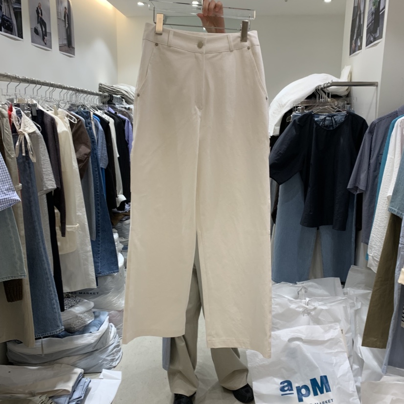 THE REST韓國㊣直郵東大門代購女裝新品人氣熱賣休閑休閑褲THE REST/UNNOEUD休閑褲圖色3