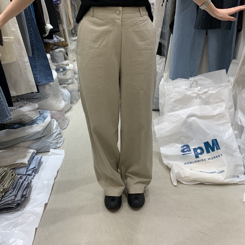 THE REST韓國㊣直郵東大門代購女裝新品人氣熱賣休閑休閑褲THE REST/UNNOEUD休閑褲圖色4