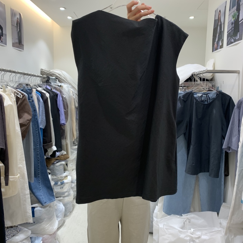 THE REST韓國直郵㊣女裝新品熱賣時尚休閑25春夏襯衫蕾絲衫THE REST/UNNOEUD襯衫/蕾絲衫圖色3