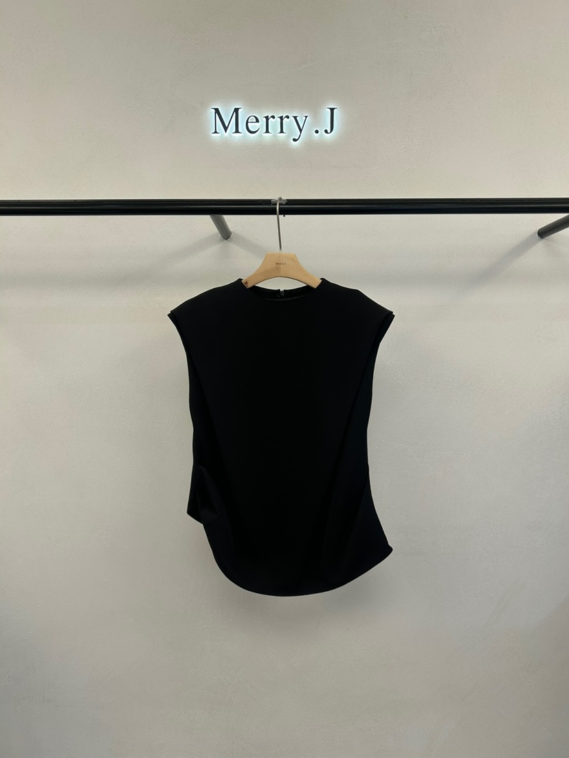 MERRY-J韓國㊣直郵東大門代購女裝新款人氣推薦休閑吊帶背心MERRY-J吊帶/背心圖色2