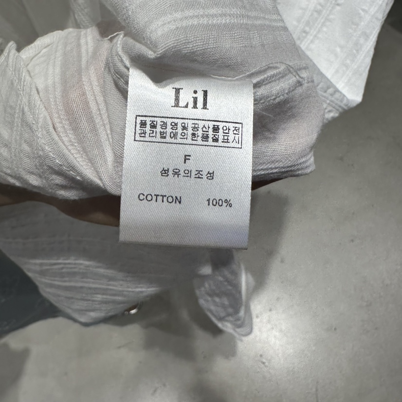 LIL韓國直郵㊣女裝新款推薦休閑人氣25春夏時尚熱賣襯衫蕾絲衫LIL襯衫/蕾絲衫