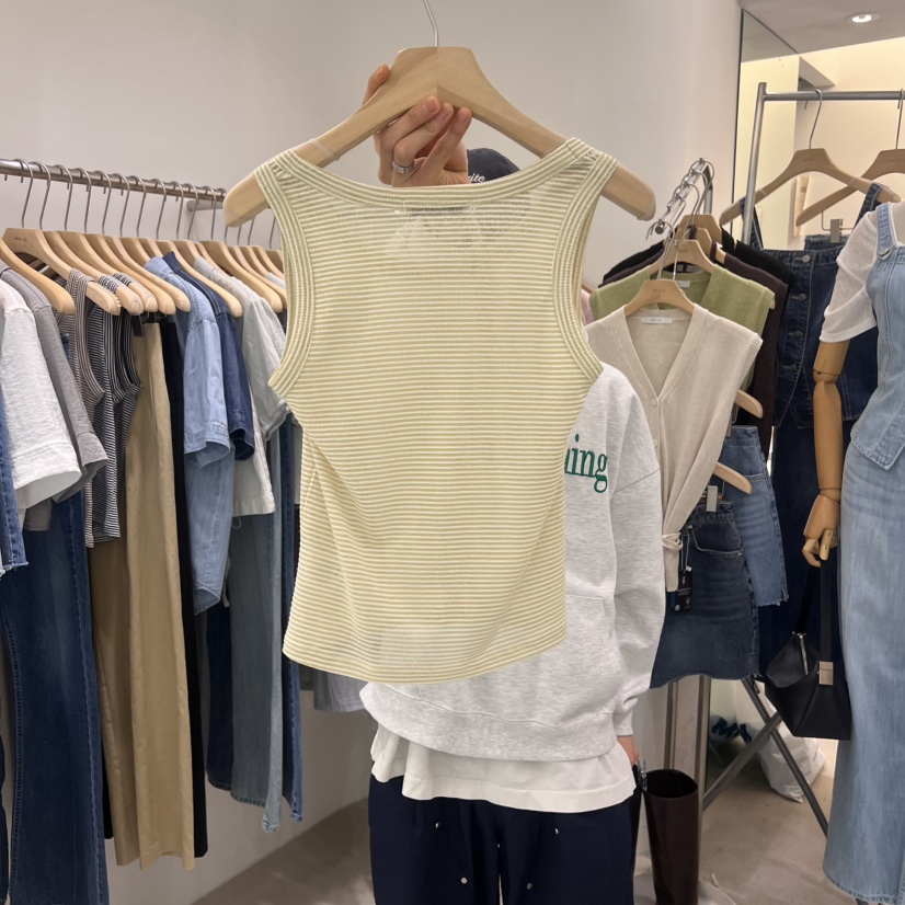 PHILO韓國直郵㊣女裝新品25春夏人氣時尚休閑熱賣推薦吊帶背心PHILO吊帶/背心