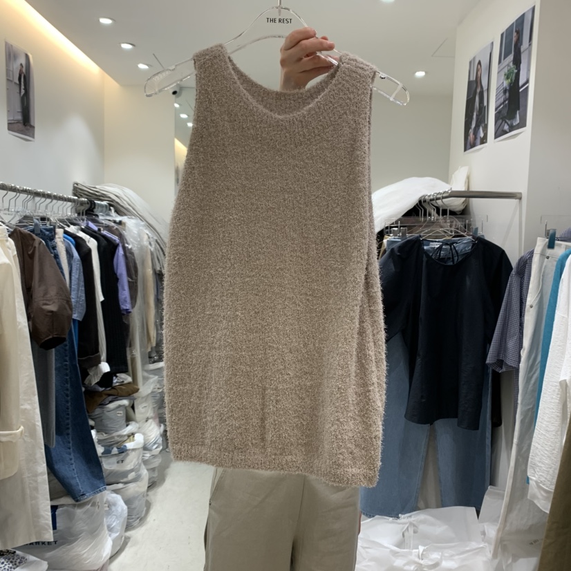 THE REST韓國直郵㊣東大門實拍女裝新款人氣熱賣推薦吊帶背心THE REST/UNNOEUD吊帶/背心圖色4