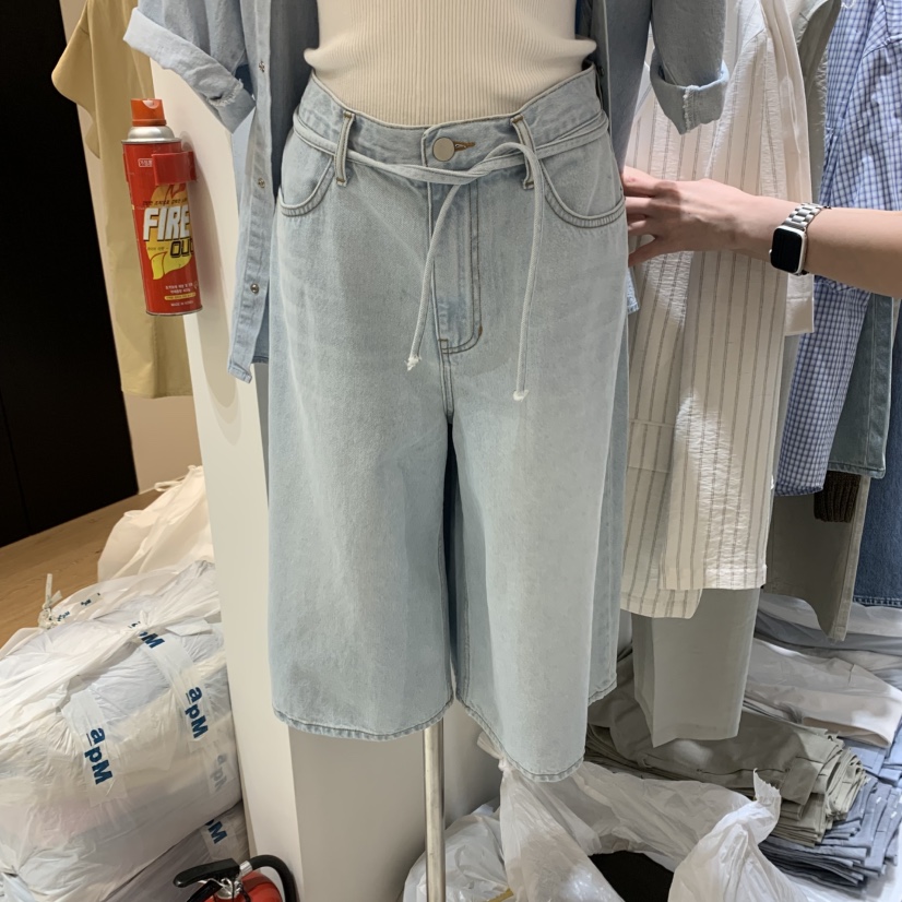 THE REST韓國直郵㊣女裝新款推薦熱賣25春夏人氣時尚休閑短褲THE REST/UNNOEUD短褲