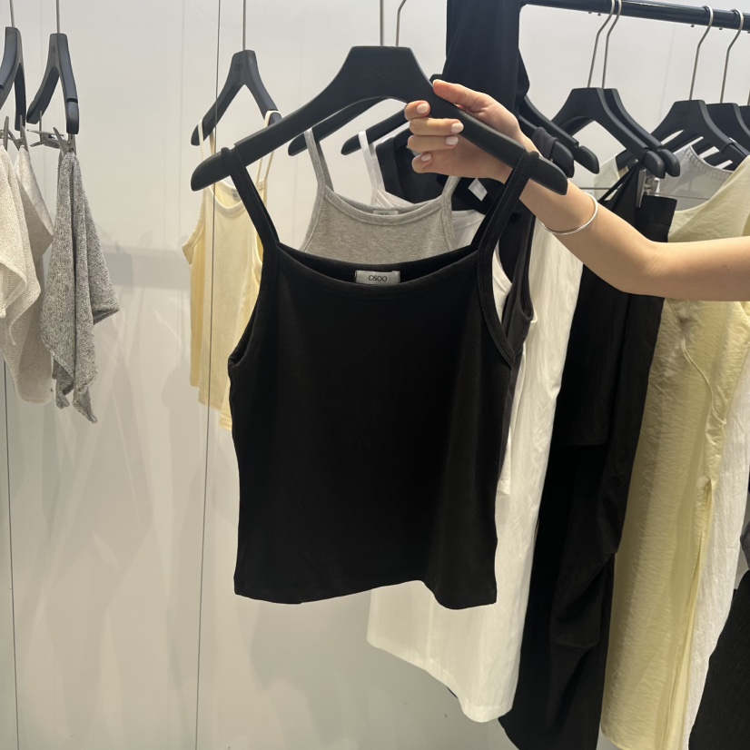 OSOO直郵韓國代購㊣女裝新款推薦人氣熱賣時尚吊帶背心莫代爾OSOO吊帶/背心圖色3