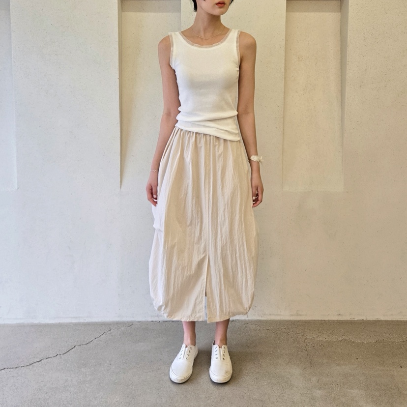 LA BLOOM韓國直郵㊣女裝新品熱賣25春夏推薦時尚休閑人氣長裙La Bloom長裙