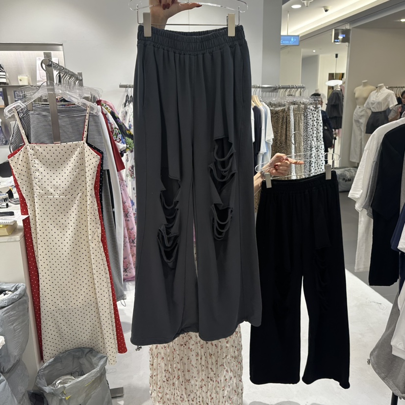 COMBO韓國㊣直郵東大門代購女裝新品推薦時尚25春夏熱賣休閑褲COM_BO休閑褲圖色3