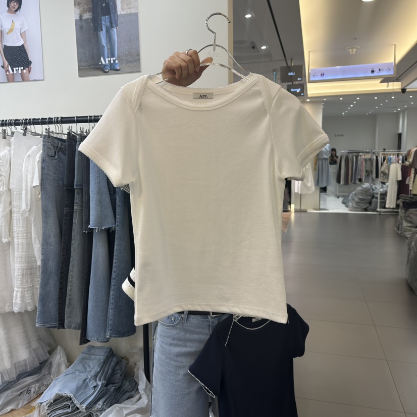 ARR韓國㊣直郵東大門代購女裝新品熱賣人氣推薦休閑時尚T恤ARRT恤圖色2